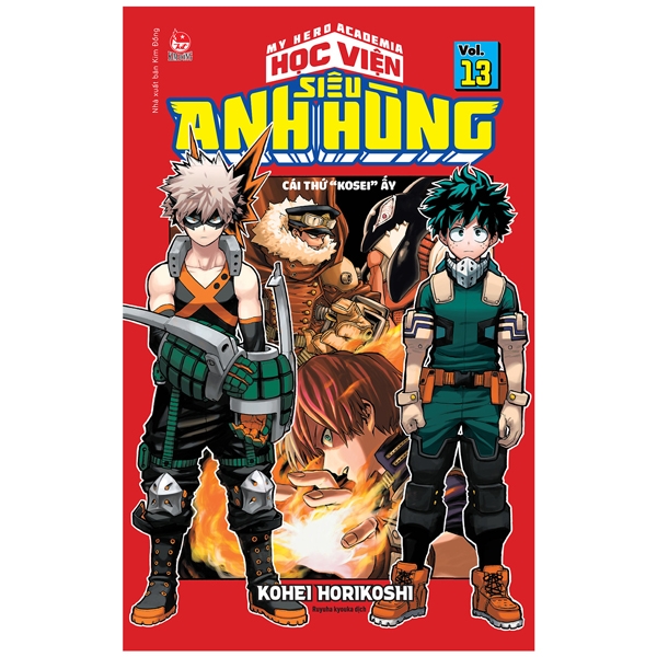 bộ my hero academia - học viện siêu anh hùng - tập 13 - cái thứ “kosei” ấy (tái bản 2022)