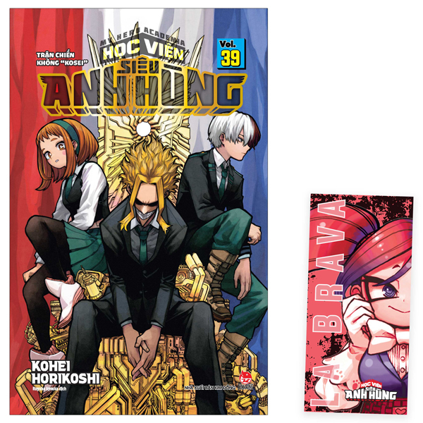 Bo
My Hero Academia - Hoc Vien Sieu Anh Hung - Tap 39 - Tran Chien Khong “Kosei” - Tang Kem Bookmark