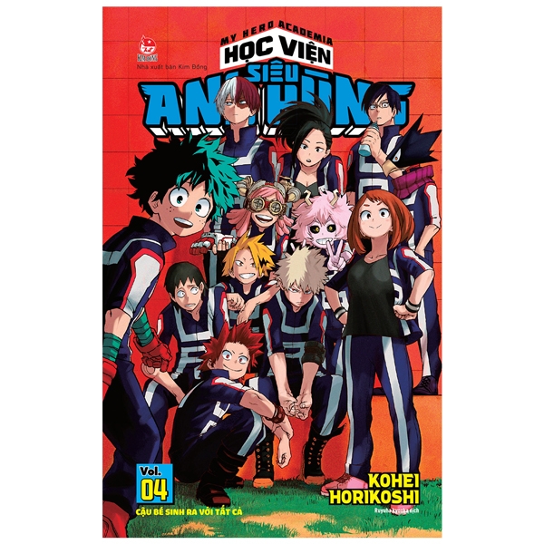 bộ my hero academia - học viện siêu anh hùng - tập 4 - cậu bé sinh ra với tất cả (tái bản 2022)