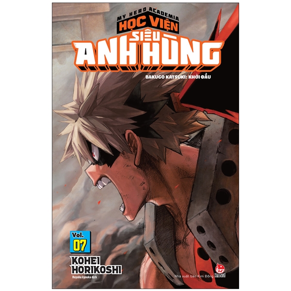 Bộ My Hero Academia - Học Viện Siêu Anh Hùng - Tập 7 - Bakugo Katsuki - Khởi Đầu (Tái Bản 2026)