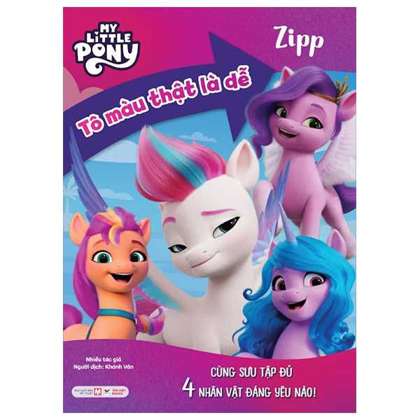 Bo
						
										
										My Little Pony - To Mau That La De - Zipp - Cung Suu Tap Du 4 Nhan Vat Dang Yeu Nao!