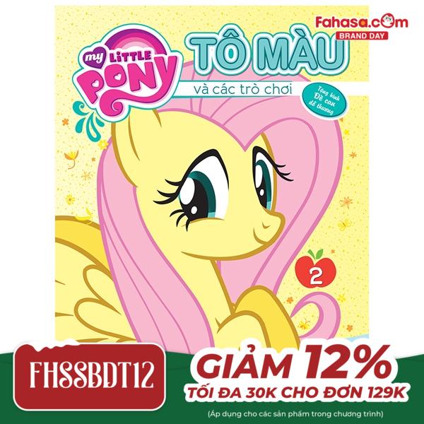 bộ my little pony - tô màu và các trò chơi (tập 2)