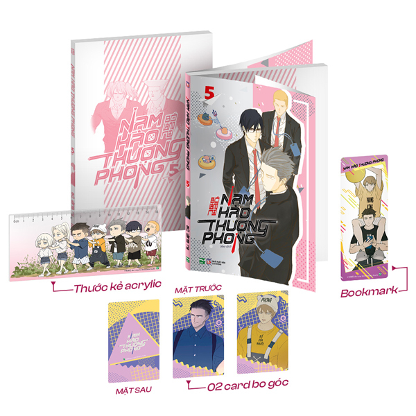 Bộ Nam Hào Thượng Phong - Tập 5 - Bản Sưu Tầm - Tặng Kèm 1 Bookmark + 2 Card Bo Góc + 1 Thước Kẻ Acrylic