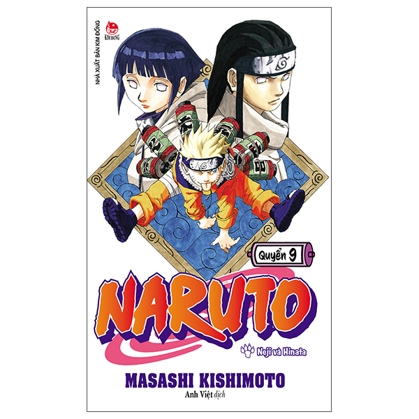 bộ naruto - tập 9 - neji và hinata (tái bản 2022)