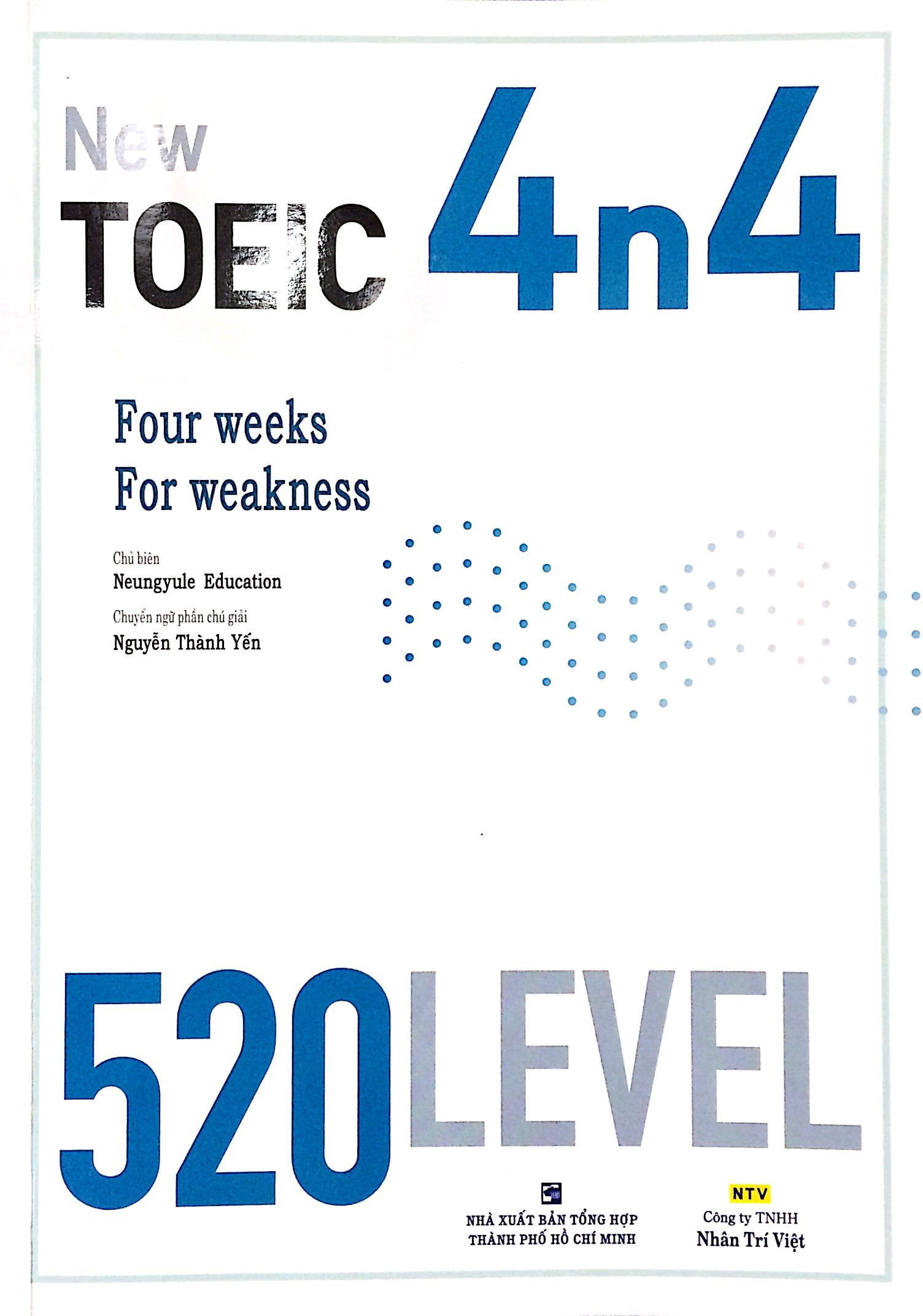 bộ new toeic 4n4 520 level (kèm cd)