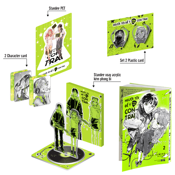 Bo
Nguoi Toi De Y Khong Phai Con Trai - Tap 2 - Ban Suu Tam - Tang Kem 1 Standee PET + 2 Character Card + Set 2 Plastic Card + 1 Standee Acrylic Kem Phong Bi