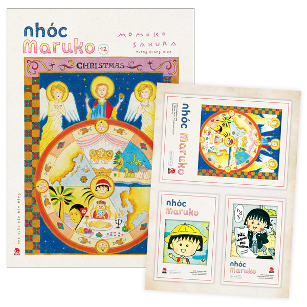 Bo
Nhoc Maruko - Tap 12 - Tang Kem Set Postcard Polaroid