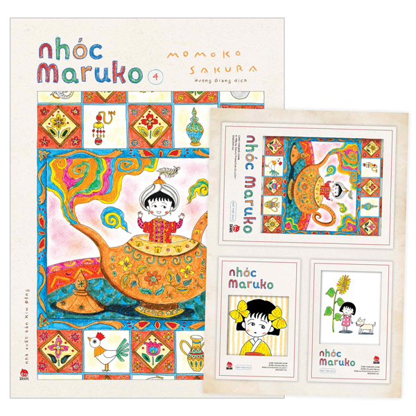 bộ nhóc maruko - tập 4 - tặng kèm set card polaroid