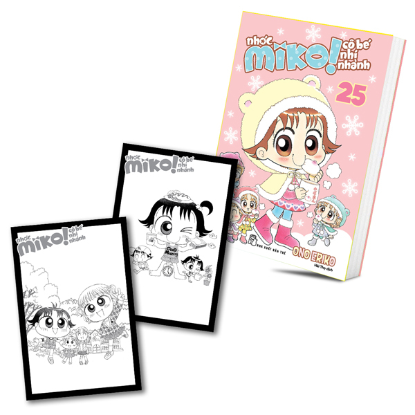 Bộ Nhóc Miko! Cô Bé Nhí Nhảnh - Tập 25 (Tái Bản 2026) - Tặng Kèm 2 Postcard