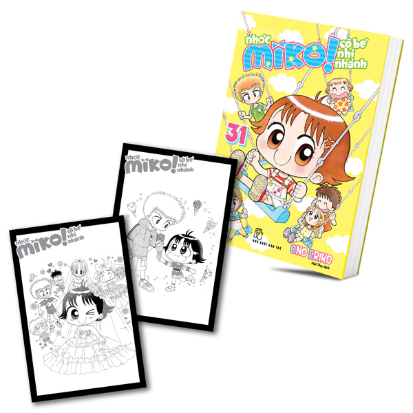 Bộ Nhóc Miko! Cô Bé Nhí Nhảnh - Tập 31 (Tái Bản 2026) - Tặng Kèm 2 Postcard