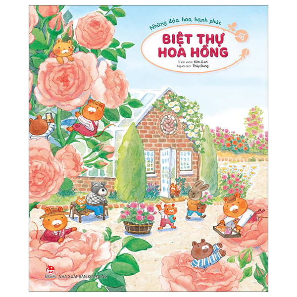 Bộ Những Đóa Hoa Hạnh Phúc - Biệt Thự Hoa Hồng