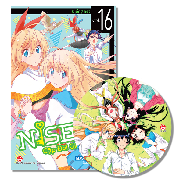 Bộ Nisekoi - Cặp Đôi Giả Tạo - Tập 16 - Giống Hệt - Tặng Kèm Lót Ly