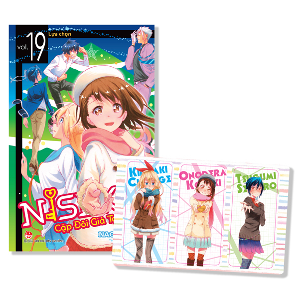 Bộ Nisekoi - Cặp Đôi Giả Tạo - Tập 19 - Lựa Chọn - Tặng Kèm Set 3 Bookmark