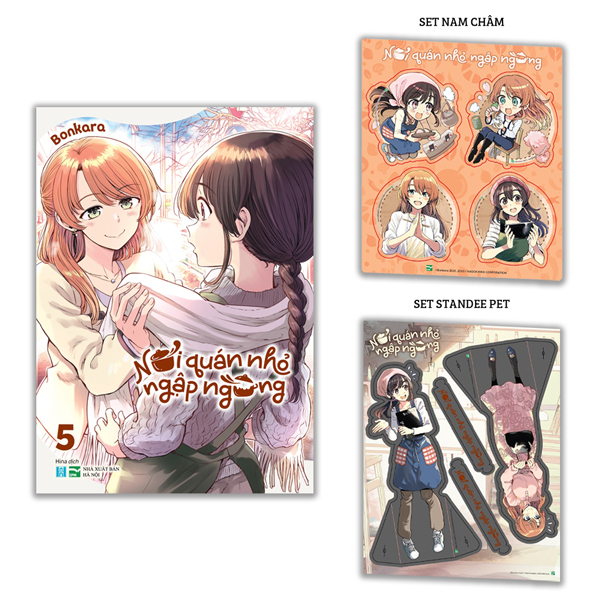 Bộ Nơi Quán Nhỏ Ngập Ngừng - Tập 5 - Bản Đặc Biệt - Tặng Kèm Set Standee PET + Set Nam Châm Nguyên Tấm