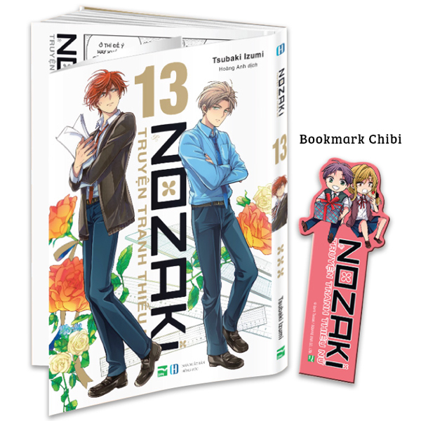 bộ nozaki & truyện tranh thiếu nữ - tập 13 - tặng kèm bookmark chibi