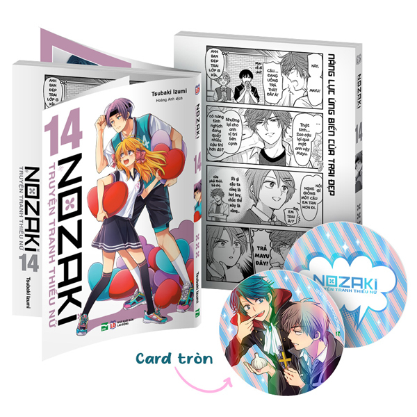Bộ Nozaki & Truyện Tranh Thiếu Nữ - Tập 14 - Bản Đặc Biệt - Tặng Kèm Card Tròn
