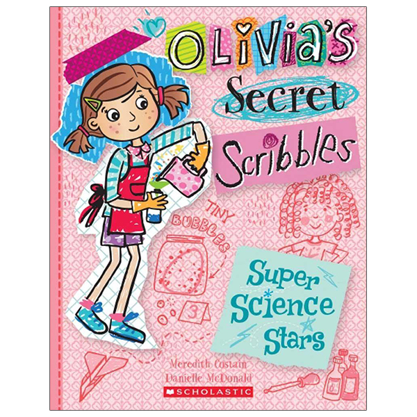 bộ olivia's secret scribbles #4: super science stars