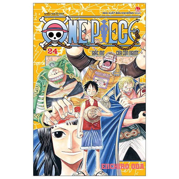 Bo
						
										
										One Piece - Tap 24 - Giac Mo Cua Con Nguoi - Ban Bia Ao (Tai Ban 2022)