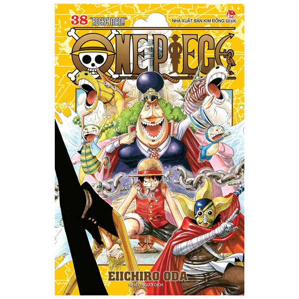 bộ one piece - tập 38 - rocket man!! (tái bản 2022)