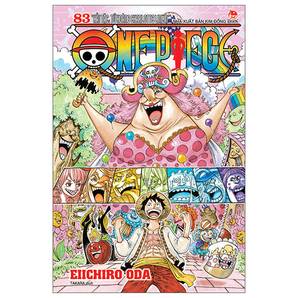 bộ one piece - tập 83 - hải tặc - tứ hoàng charlotte linlin (tái bản 2022)