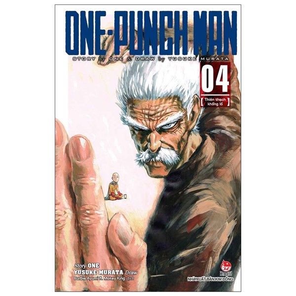 bộ one-punch man - tập 4 - thiên thạch khổng lồ (tái bản 2022)