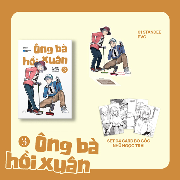 Bo
Ong Ba Hoi Xuan - Tap 3 - Tang Kem Standee PVC + Set 4 Card Bo Goc Nhu Anh Trai