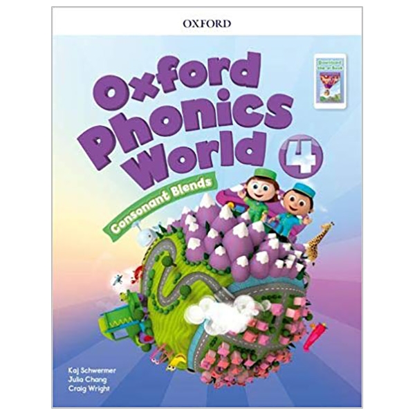 bộ oxford phonics world refresh 4 students book pack