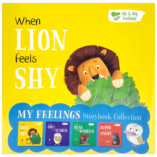 bộ pack of 4 my feelings storybooks