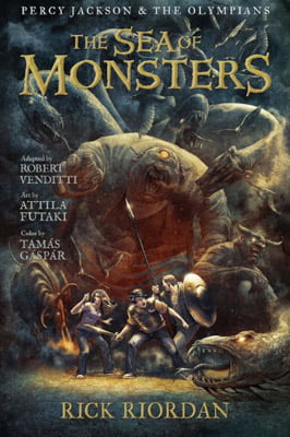 bộ percy jackson and the olympians - the graphic novel book 2: the sea of monsters