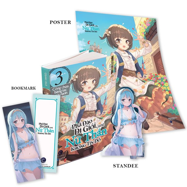 Bo
Pha Dao Di Gioi Cung Nu Than Khong Tin Do - Tap 3 - Cong Chua Bang Tac Mau Lanh - Ban Dac Biet - Tang Kem Bookmark + Poster A3 + Standee Acylic