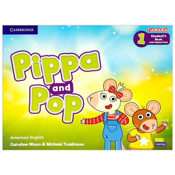 bộ pippa and pop level 1 student's book with digital pack american english