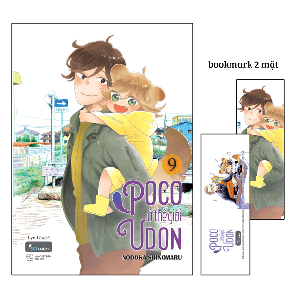 bộ poco ở thế giới udon - tập 9 - tặng kèm bookmark hai mặt