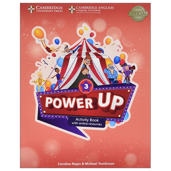 bộ power up level 3 activity book with online resources and home booklet