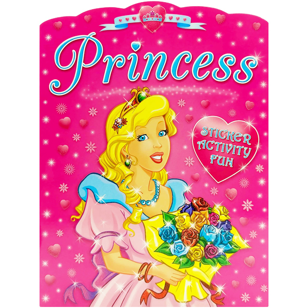 bộ princess sticker activity book 1