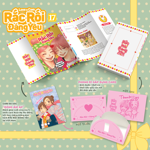 Bộ Rắc Rối Đáng Yêu - Love Com - Tập 17 - Tặng Kèm Card Mùa Đông + Phong Bì Đựng Card