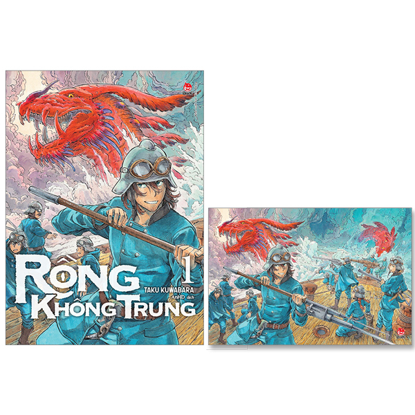 bộ rồng không trung - tập 1 - tặng kèm postcard