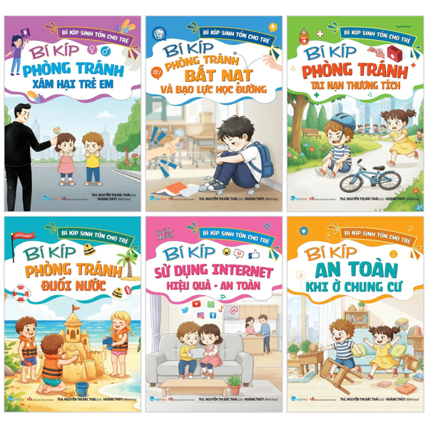 Bộ Sách Bí Kíp Sinh Tồn Cho Trẻ (Bộ 6 Cuốn)
