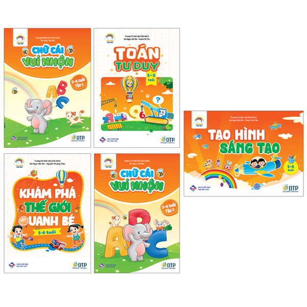 Bo Sach Cau Vong Tre Tho - Danh Cho Tre 5-6 Tuoi (Bo 5 Quyen)