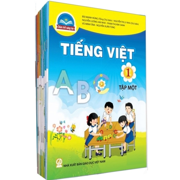 bộ sách giáo khoa bộ lớp 1 - chân trời sáng tạo - sách bài học (bộ 9 cuốn) (chuẩn)