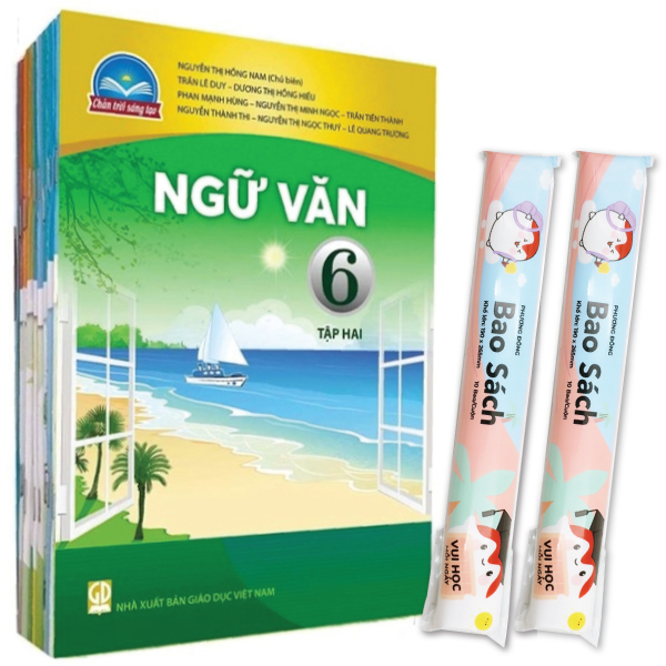 bộ sách giáo khoa bộ lớp 6 - chân trời sáng tạo - sách bài học (bộ 12 cuốn) (2023) + 2 bao sách tp