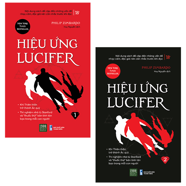 bộ sách hiệu ứng lucifer tập 1+2 (bộ 2 tập)