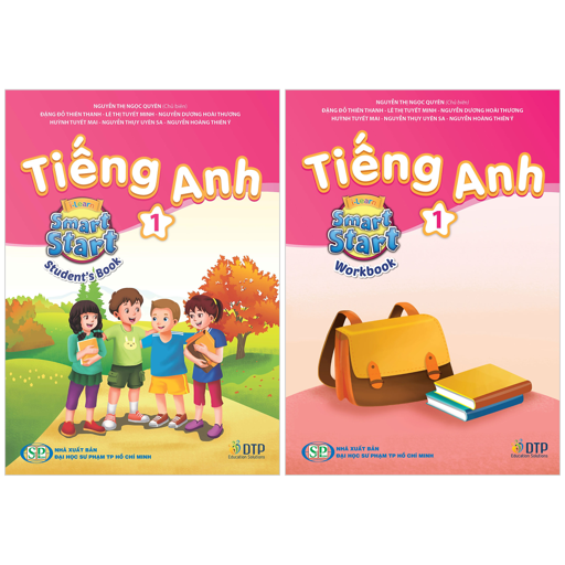 Bo Sach Tieng Anh 1 - I-Learn Smart Start - Student's Book + Workbook (Bo 2 Cuon)
