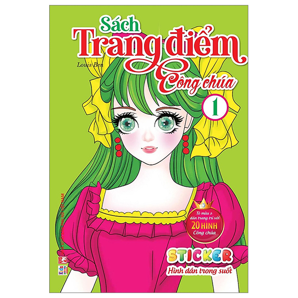 bộ sách trang điểm công chúa - tập 1