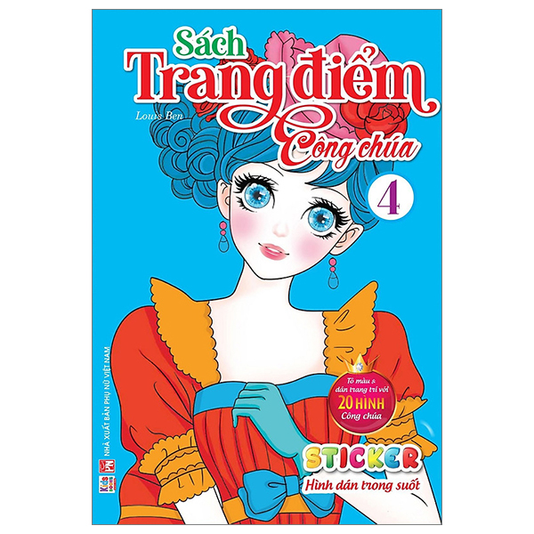 bộ sách trang điểm công chúa - tập 4