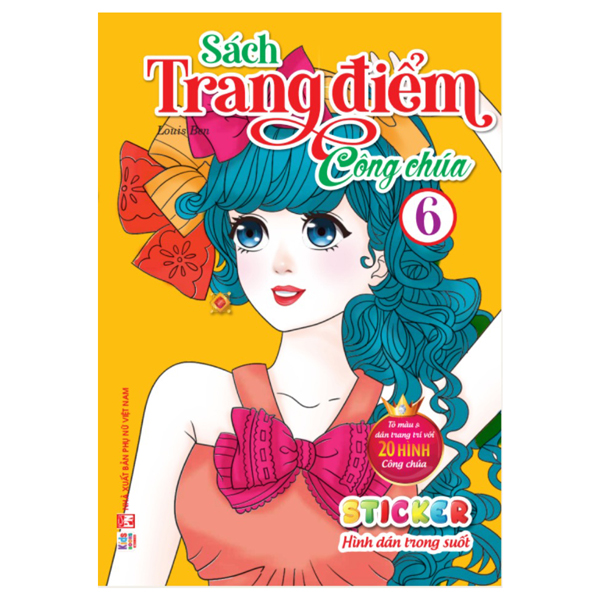 Bo
Sach Trang Diem Cong Chua Tap 6 - Sticker Hinh Dan Trong Suot