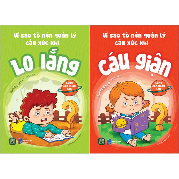 bộ sách vì sao tớ nên quản lý cảm xúc (bộ 2 cuốn)