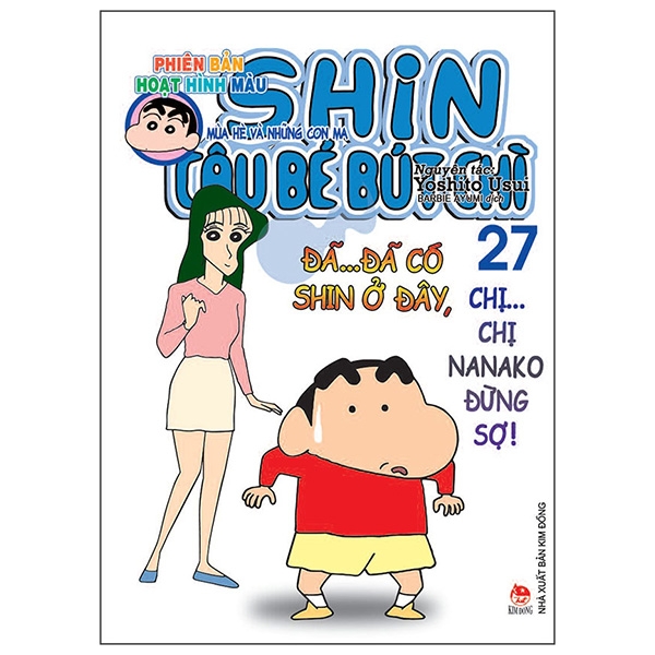 bộ shin - cậu bé bút chì - phiên bản hoạt hình màu - tập 27 (tái bản 2019)