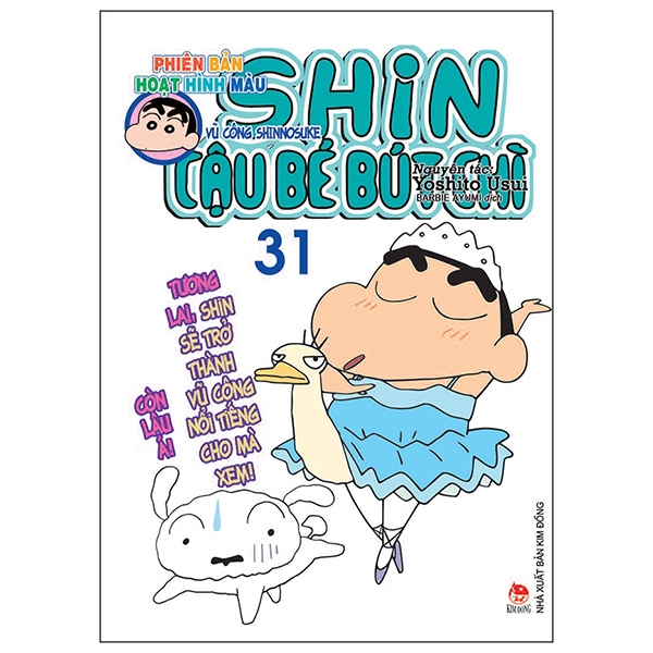 bộ shin - cậu bé bút chì - phiên bản hoạt hình màu - tập 31 (tái bản 2019)