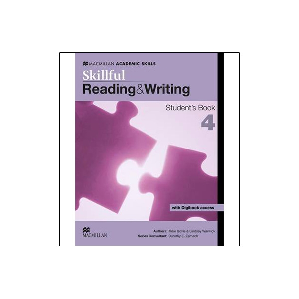 bộ skillful reading and writing student's book + digibook level 4