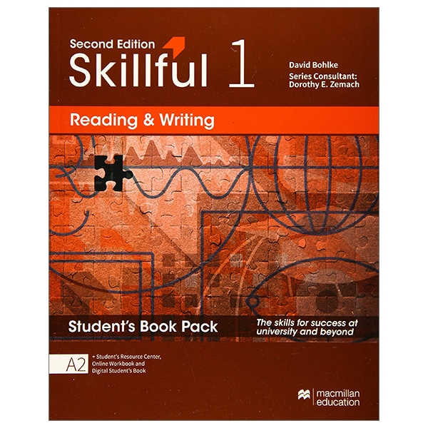 bộ skillful second edition level 1 reading & writing student's book + digital student's book pack